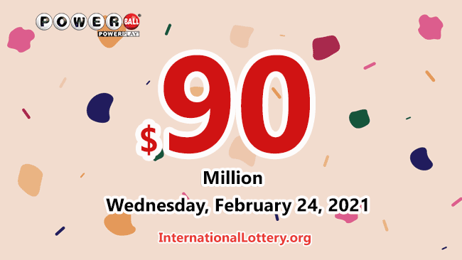 2021年2月20日的 Powerball 结果：出现了 Power Play 10倍。